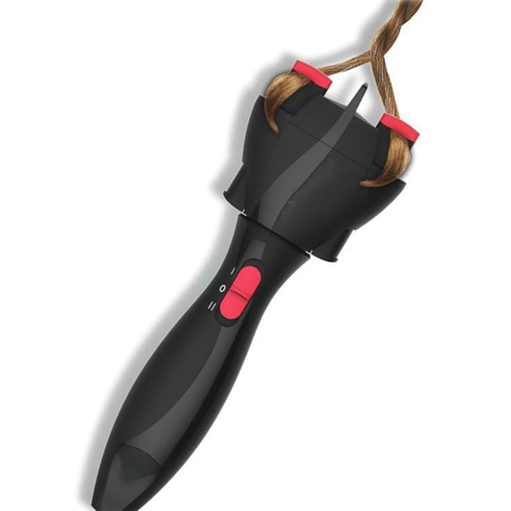 Ferramenta elétrica de estilo de cabelo, dispositivo automático de malha, trança de cabelo, dois fios, torção, fabricante de trança, faça você mesmo