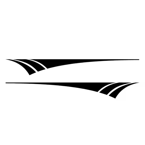 MOTORHOME/CARAVAN VINYL GRAPHICS DECALS STICKERS STRIPES CHOICE OF COLOURS mt-007