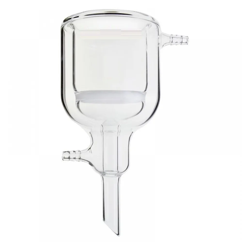 Laboratory Glass Jacketed Filter Buchner Funnels