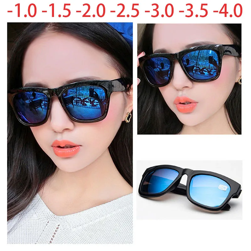 Trends Sun Glasses Fashion Finished Myopia Sunglasses Short Sighted Optics Prescription -1.0 -1.5 -2.0 -2.5 -3.0 -3.5 -4.0