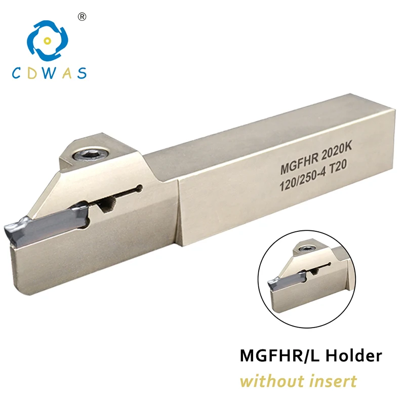 MGFHR MGFHL 2020 2525 White Grooving Turning Tool Holder Lathe Slot Cutter CNC Machine for MGMN 200 300 400 Insert