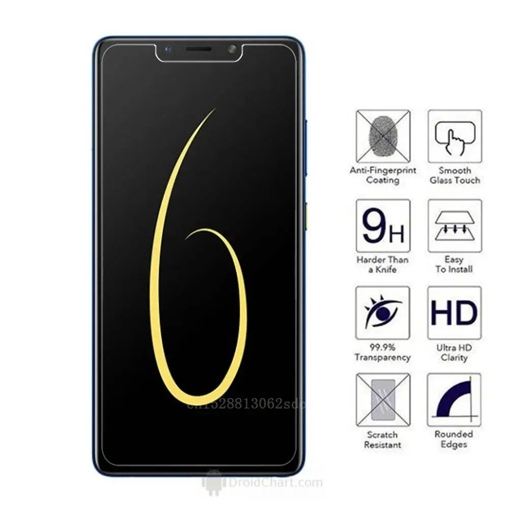 Infinix Note 6 Tempered Glass Screen Protector 9H Safety Protective Film For Infinix Note 6 Cover 2.5D Mobile Phone Film