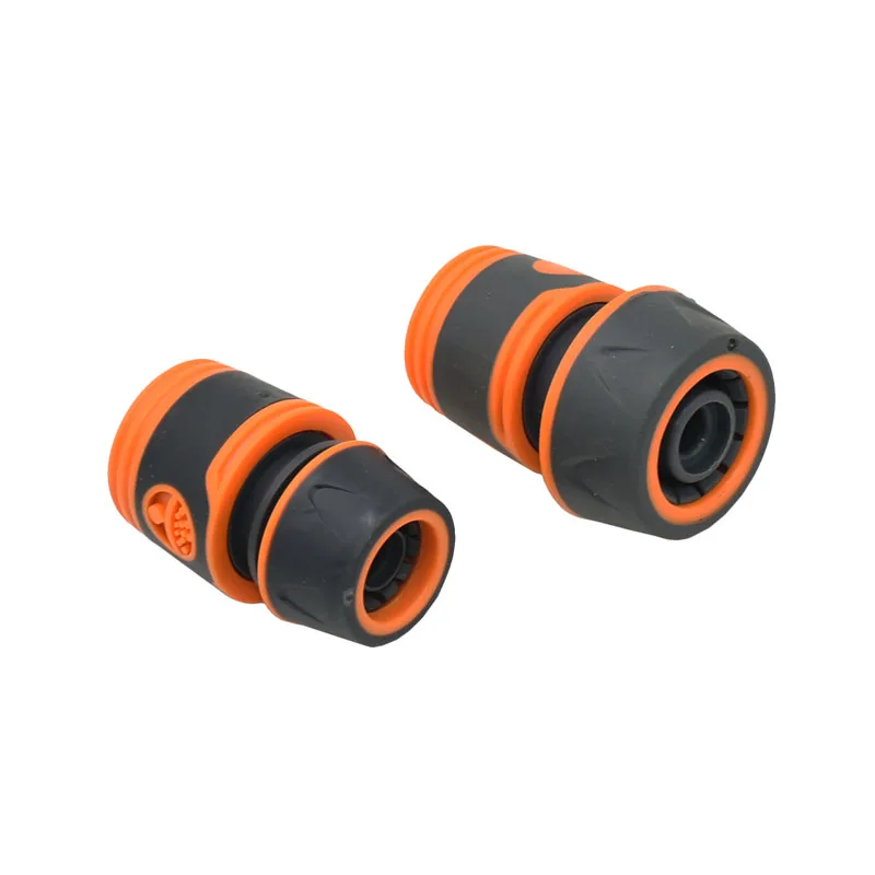 

1/2 3/4 Inch Garden Hose Quick Connector For 16mm 20mm Car Wash Hose Water Stop Connector Irrigation Pipe Adapters 20 Pc
