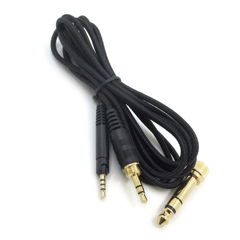 Y1AE Replacement Earphone Cable for  HD598 HD599 HD569 Headset Audio Cord Oxygen-free Copper Core