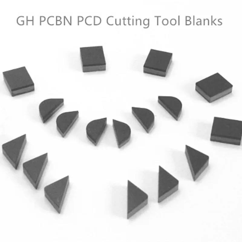 PCD Diamond Segments turning and boring tools brazed tips CBN lathe cutter blanks with tungsten carbide body