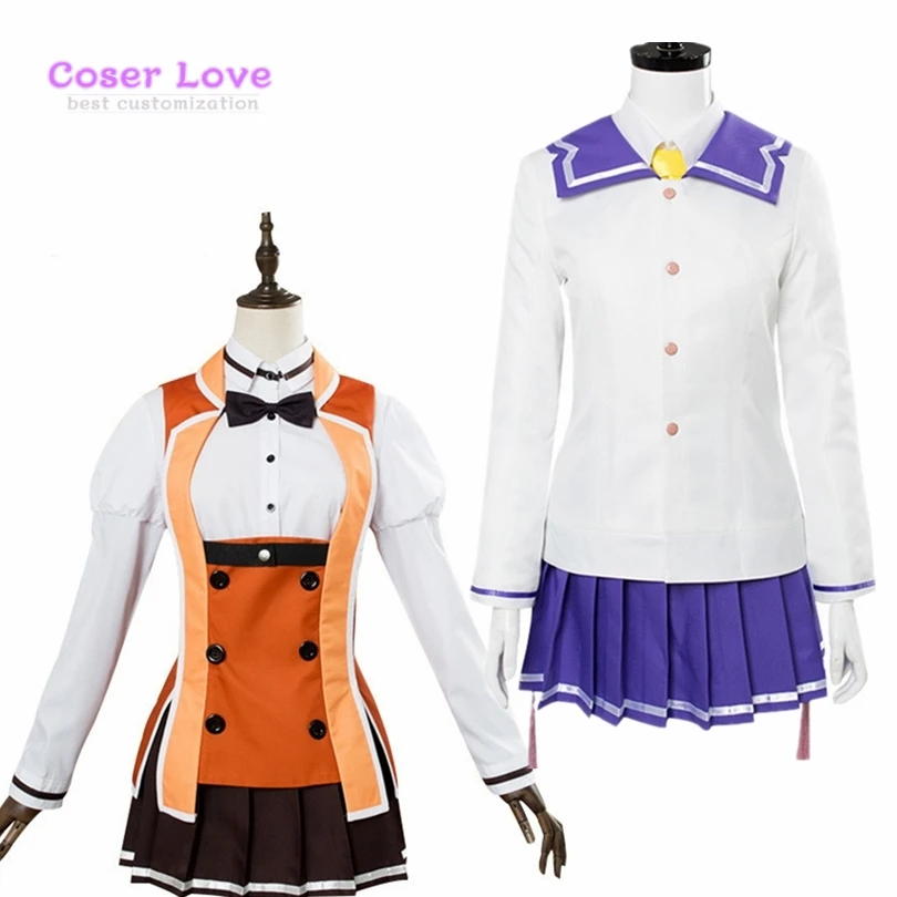 

Katana Maidens: Toji no Miko Kohagura Eren Itomi Sayaka Cosplay Costume New Years Carnaval Christmas Costume !