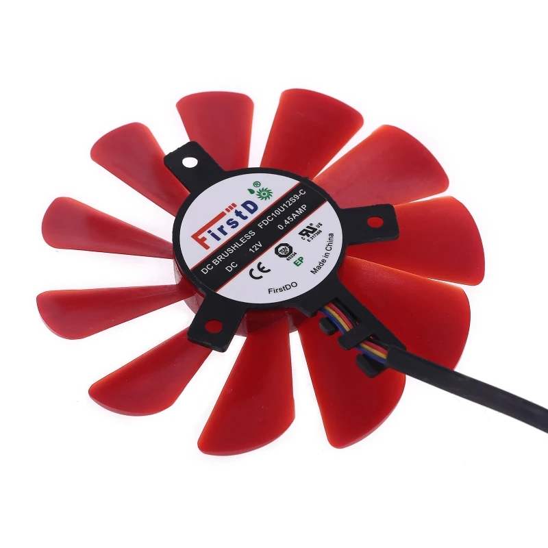 Вентилятор для видеокарты XFX RX470 RX570 RS RX580 RS, 2 шт., 85 мм, RX-570-RS, RX-580-RS, FD10U12S9-C