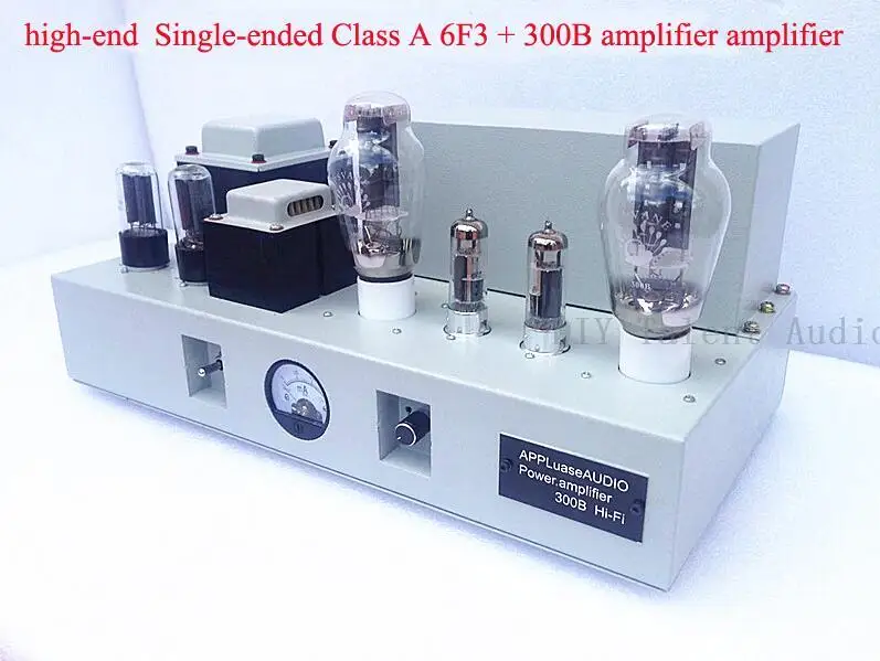 

Upgrade Single-ended Class A 6F3 300B amplifier DIY kit finished tube amplifier frequency response range 15HZ-28KHZ