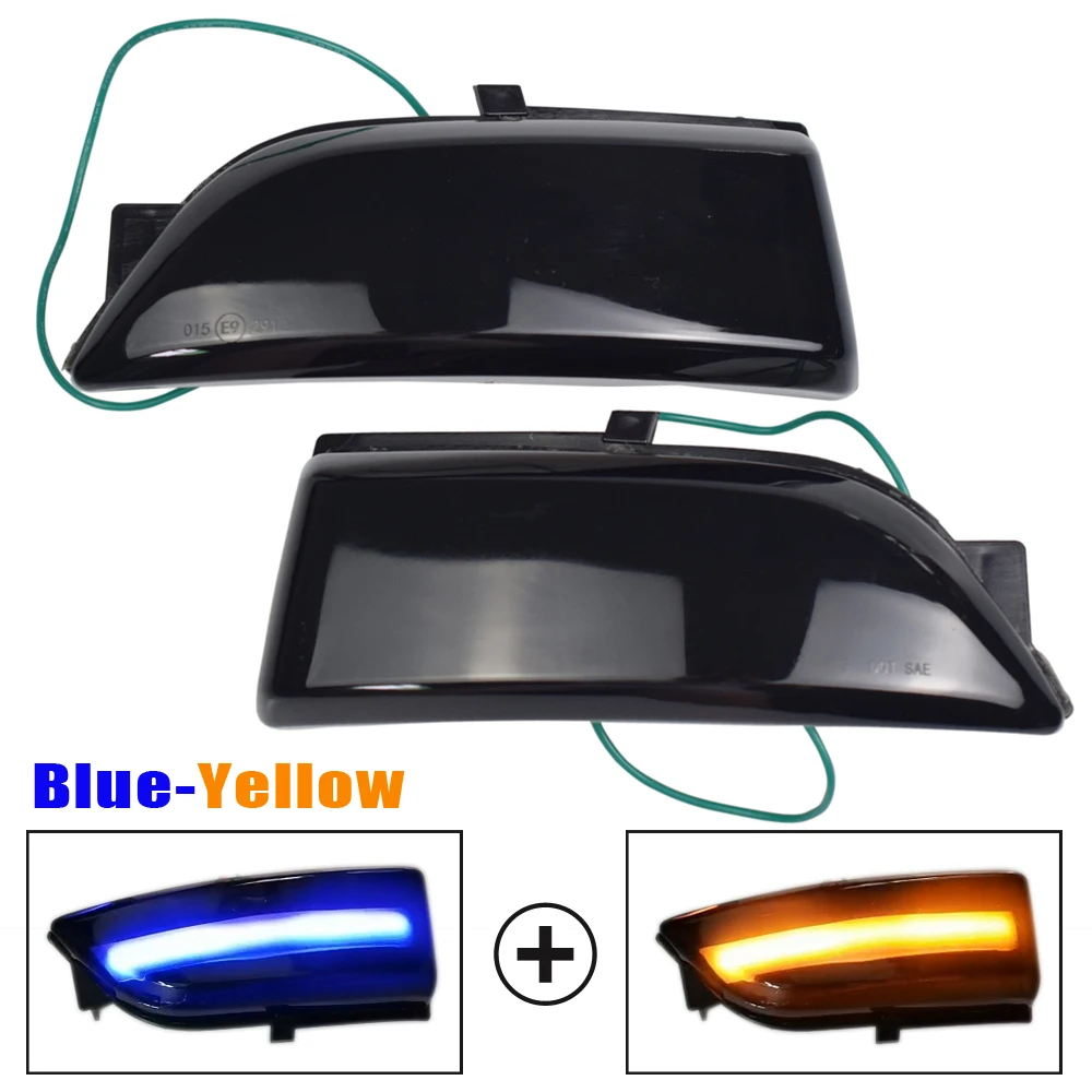 

2pcs For Ford Ranger T6 2012-2019 Raptor Wildtrak LED Dynamic Turn Signal Blinker Sequential Side Mirror Indicator Light