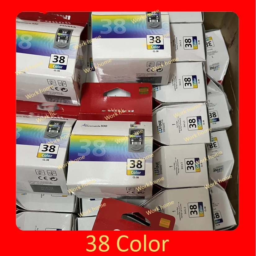 PG37 CL38 XL Cartridges for Printer Ink Compatible for Canon PIXMA MX300 MX310 IP1800 IP1900 IP2500 IP2600 MP 140 190 210