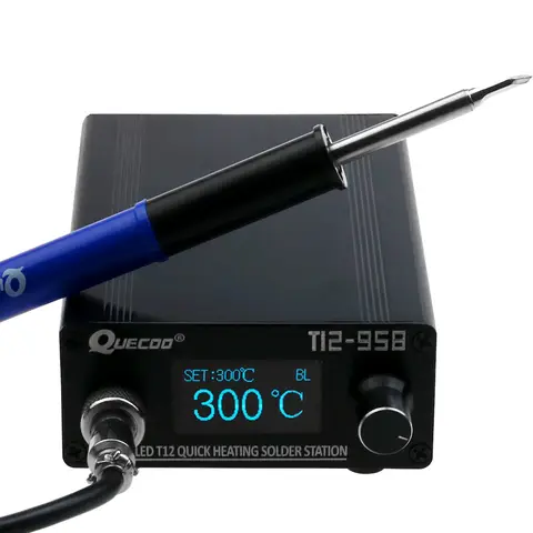 STM32 T12-958 Soldering Station with OLED Display QUECOO