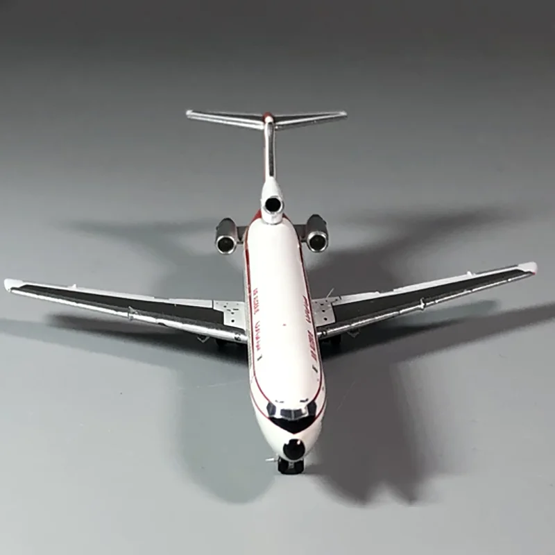 Diecast 1:500 Scale Airplane B727-200 Jet Aircraft Model Air Algerie Airlines with Landing Gear Alloy Plane Gift about 10CM