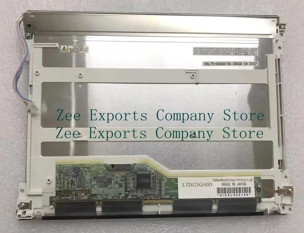 12.1 Inch LCD Screen Display Panel LTD121GA0S 1024*768 For Pro-face PS3650A-T41 PS3651A-T41 100% Tested