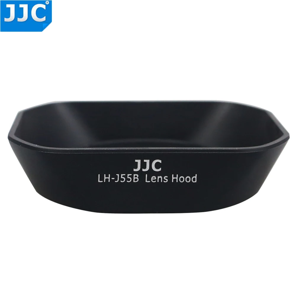 JJC Square Lens Hood Shade for Olympus M.ZUIKO DIGITAL ED 12-50mm 1:3.5-6.3 EZ Replace Olympus LH-55B Black