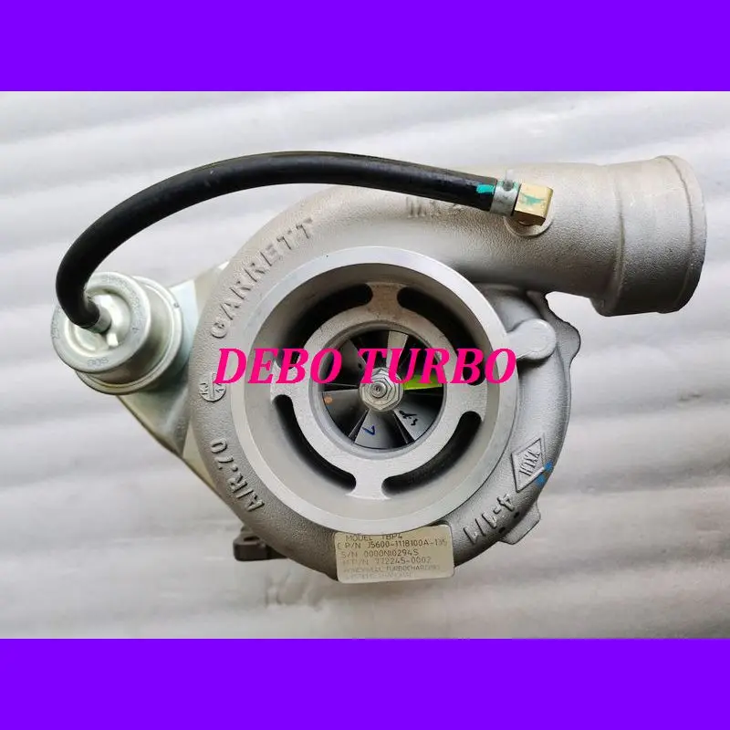 

NEW GENUINE GARRETT TBP4 772245-0002 J5600-1118100-135 Turbo Turbocharger for Dongfeng Truck YUCHAI YC6J 6.5L 180KW