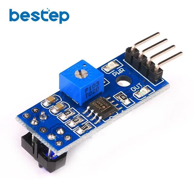 10PCS 1 Road Tracing Sensor Module Infrared Reflectance TCRT5000 Sensor Obstacle Avoidance Module