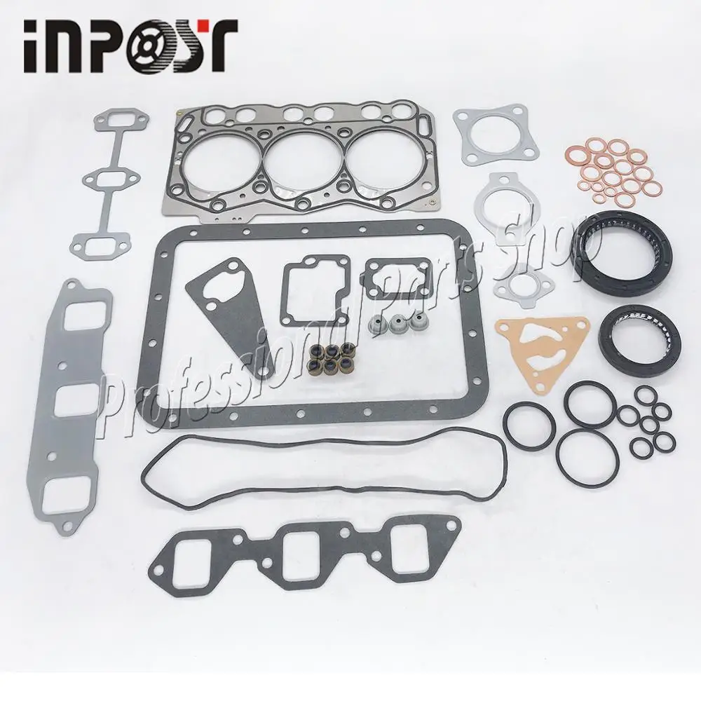 

New STD Full Gasket Set Kit for Yanmar 3TNE68 3D68E engine