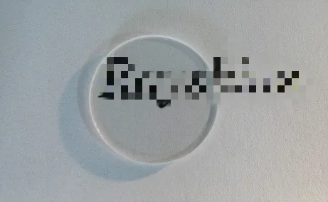 Substrato de janela de safira 2 polegadas, lado duplo, polido, tamanho pode ser personalizado-4 e 6 polegadas