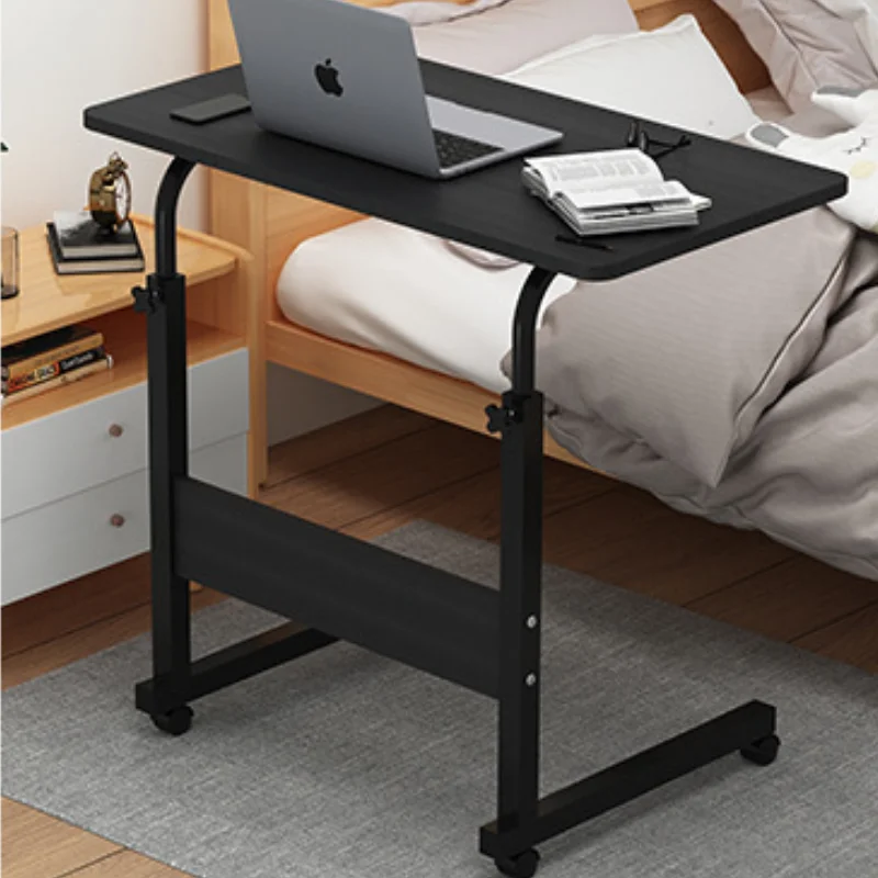 Lazy Bedside Tables Computer Desk Table Shelves White Stand Riser Computer Desk L Shaped Mesa Plegable Office Furniture OF50CC