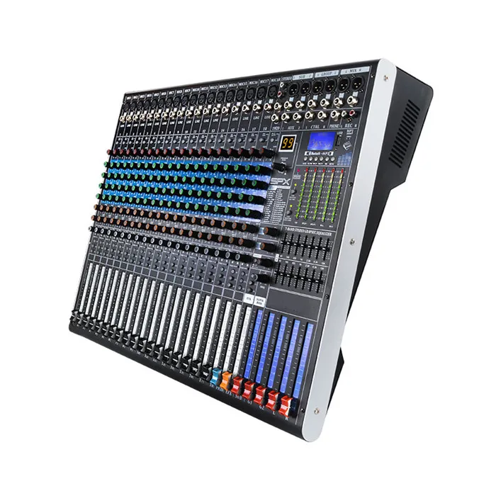 TKG 99 تأثيرات برامج بلوتوث MP3 dj نظام الصوت 20 قنوات usb جهاز مزج الصوت المهنية خلط وحدة التحكم