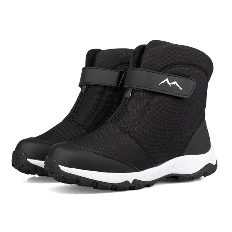 Winter Männer Stiefel Schuhe High-Top Wasser-Beständig Baumwolle Schuhe Männlichen Plus Samt herren Warme Stiefel Schnee outdoor herren Winter