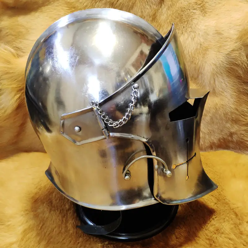 

Medieval Barbute Helmet Knight Helm Fully Wearable Helmet for Him Gift Item