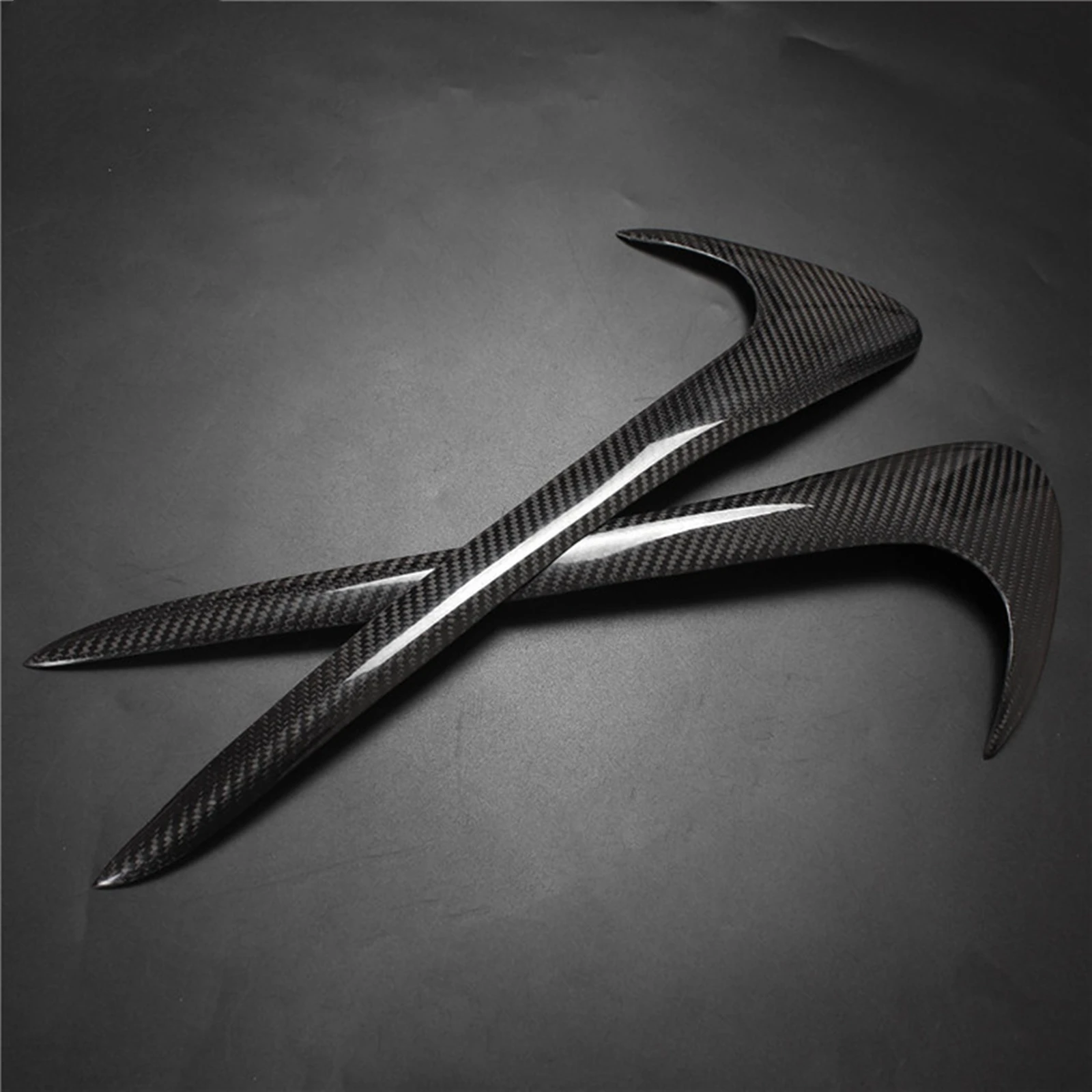 المصباح الحاجب تقليم لسوبارو امبريزا 9th 2006-2007 الجبهة رئيس غطاء خفيف مصباح ألياف الكربون كشافات الجفن ملصق الحاجب