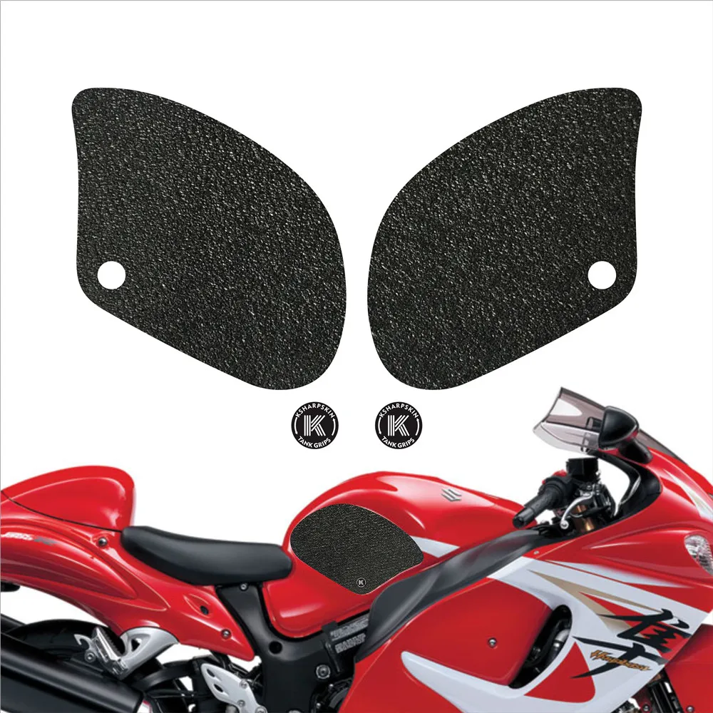 

Motorcycle tank grip fuel tank traction pad side knee grip protector KSHARPSKIN for SUZUKI 00-18 HAYABUSA