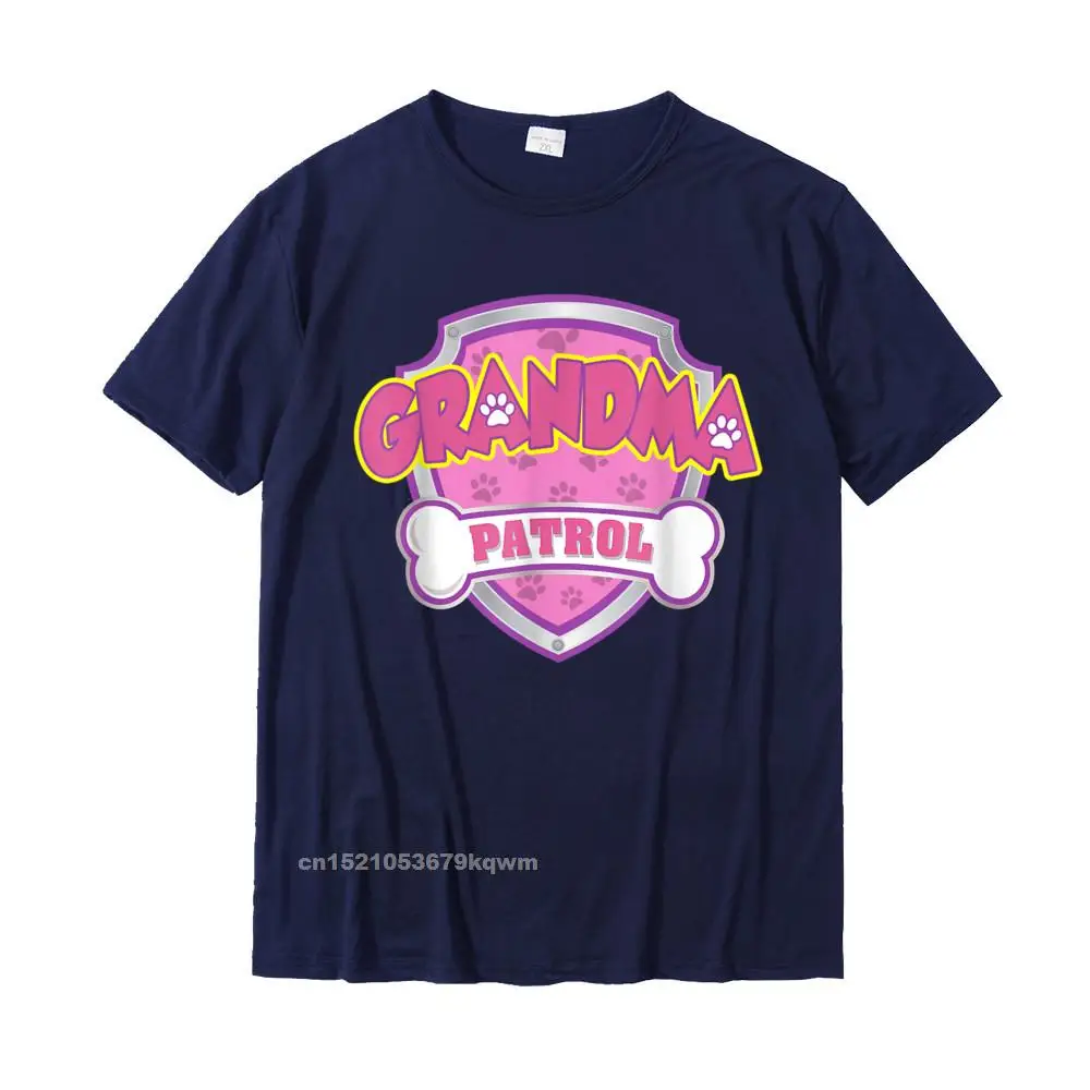 Funny Grandma Patrol - Dog Mom Dad For Men Women T-Shirt Geek Cotton Men's Tees 3D Printed Classic Tshirts