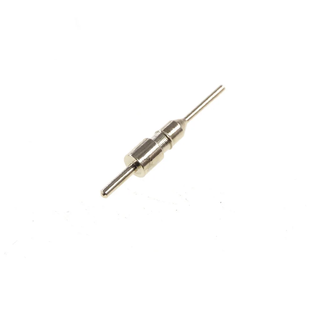 100Pcs Pin Diameter 0.5 0.6 MM Plug Male 11.96 Height Machined Header Discrete Contact Connector 3A Current Solid Lead