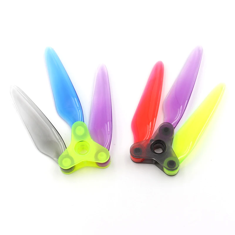 11.11 DALPROP Fold 5.1 inch 5.1x4.75 Foldable 3-Blade Folding Propeller  with Free collocation of hub For FPV Racing Quadcopter