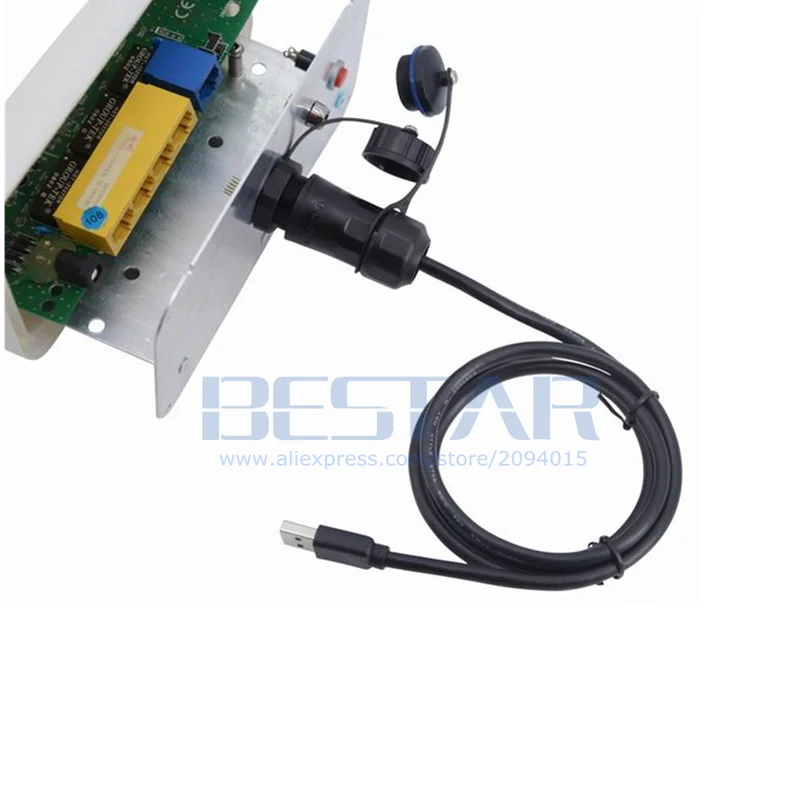 مقاوم للماء USB 3.0 تمديد كابل M20 IP68 10Pin ذكر إلى USB نوع أنثى المقبس التوصيل مع غطاء الغبار 1 متر 1.5 متر 3 متر خيارات