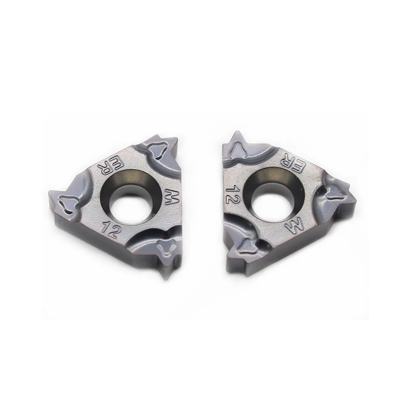 10pcs Thread 16ERM 12W IC908 Carbide CNC Threaded Carbide Inserts Thread Lathe Turning Blade Tool Tungsten Carbide Insert