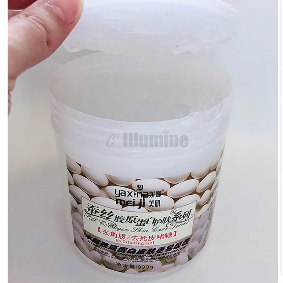 Collagen Body Scrub Wash Face Whole Body Chicken Dead Skin Body Exfoliate Beauty Salon Special Exfoliating Gel 990g