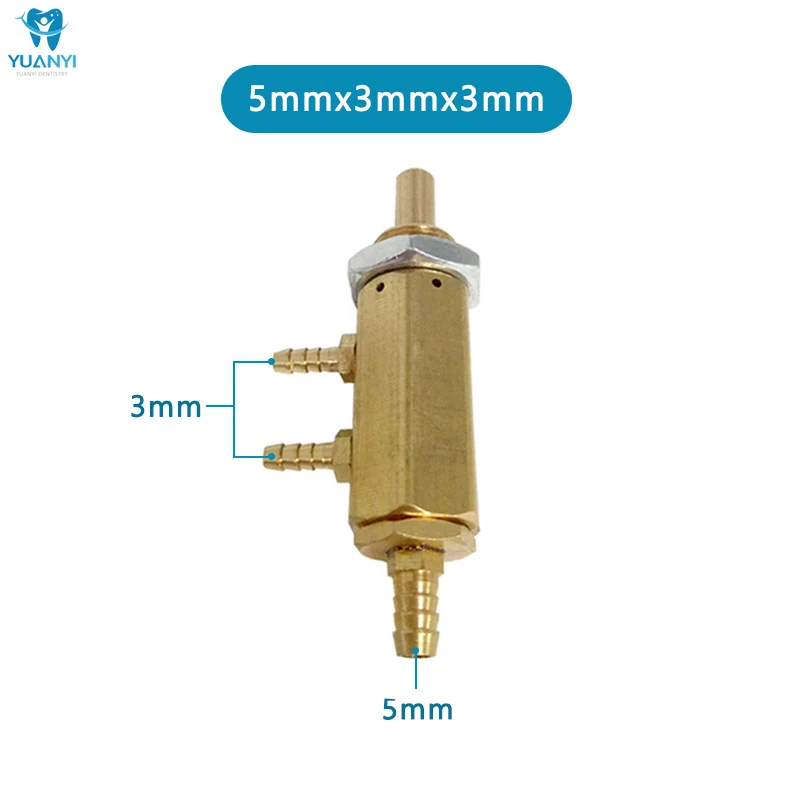 1 pcs Dental Unit Chair accessories Foot control Valve 3mm 5mm Multifunction For Dental clinic Switch Pedal swith valve