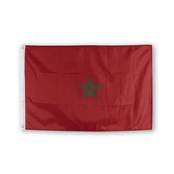 FLAGLAND Bandera nacional de Marruecos – Pabellón marroquí poliéster