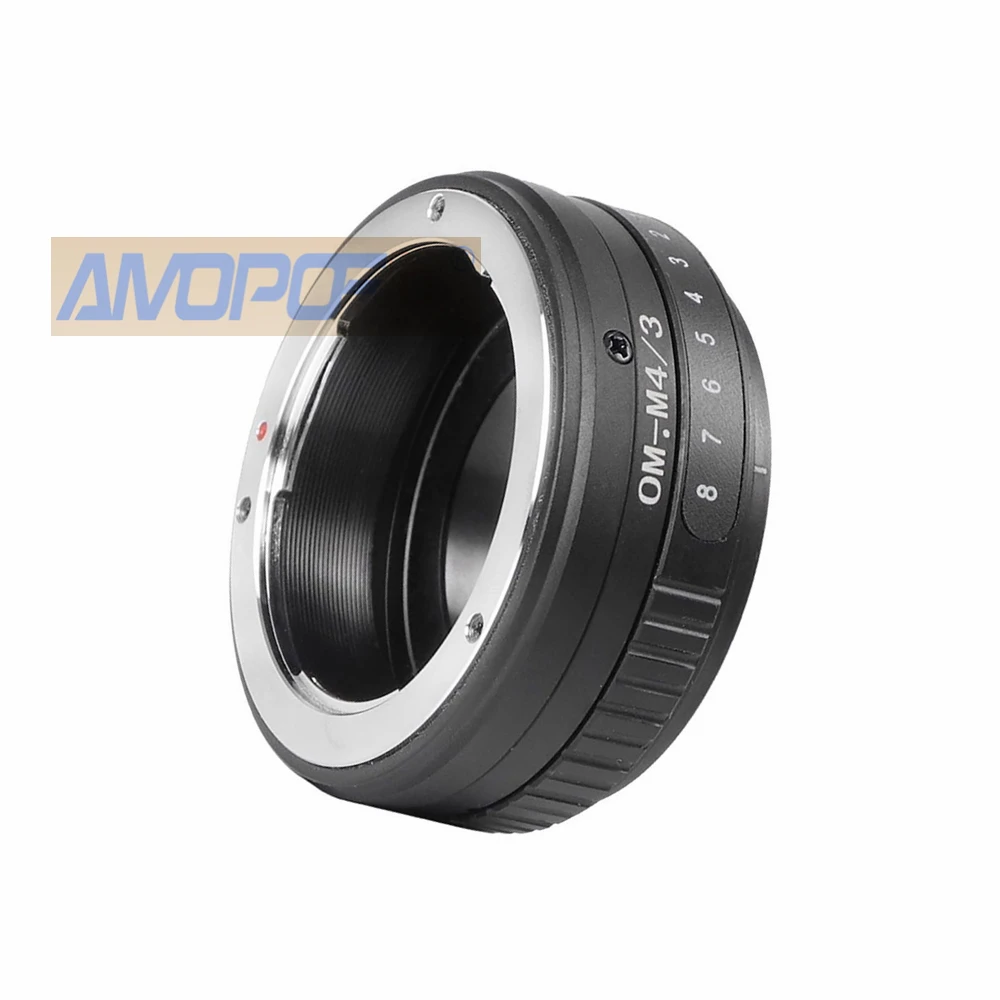 

OM to M4/3 Tilt Lens Adapter,Olympus OM Mount Lens to Micro 4/3(MFT, M4/3) Mount Camera, Such as for Olympus EP1,EP2,EP3,EPL1,EP