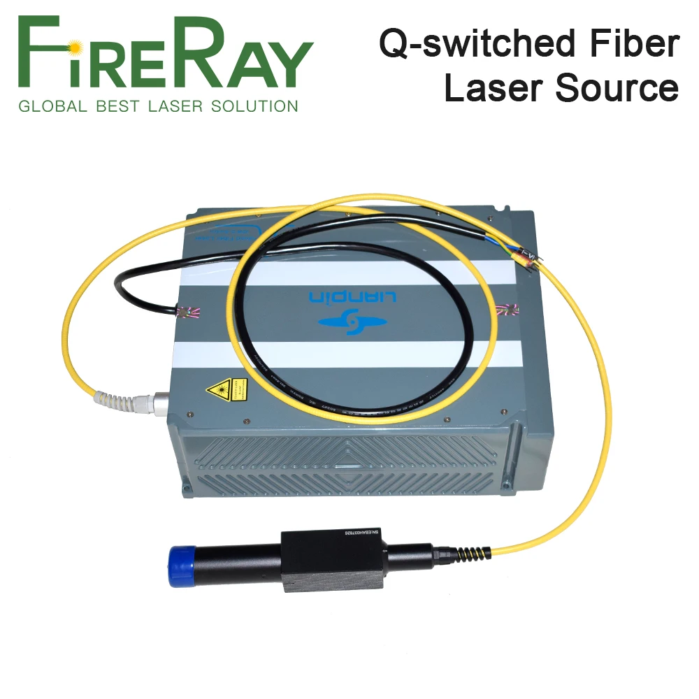 FireRay Q-switched Pulse Fiber Laser 20W - 50W Pulse Width Adjustable Fiber Laser Source Module MOPA 20W