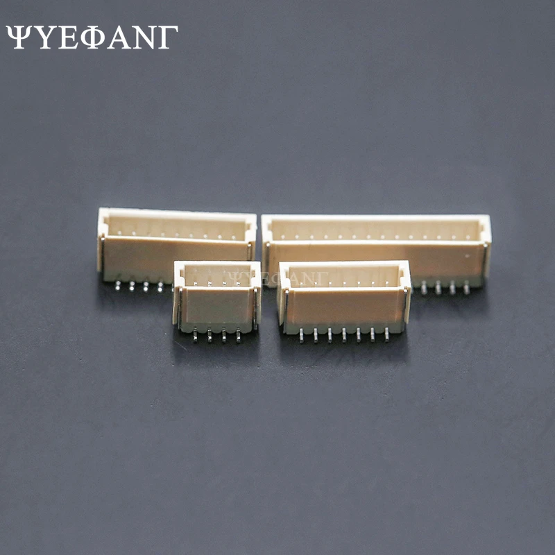 10PCS JST SH 1.0mm Connector Wire-to-Board type SMD Vertical Socket Receptacle 2P 3P 4P 5P 6P 7P 8P 9P 10Pin