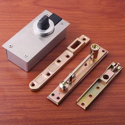 1Set 400KG Heavy Duty Door Pivot 360 Degree Rotary Door Hinge Door Pivot Hinge Stainless Steel Furniture Hardware Up And Down