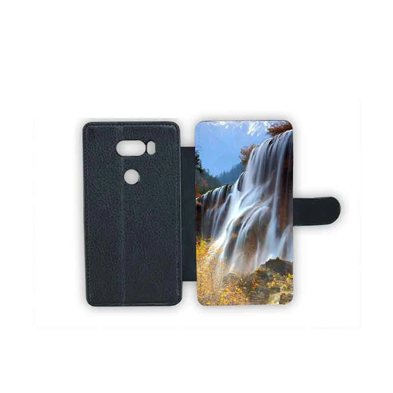 

90 pcs Sublimation Leather Cover Phone Case for LG V30 V40 K7 K10 Flip Cover With Card Slot Pocket