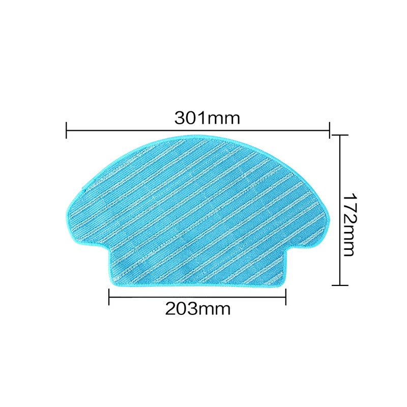 مكنسة كهربائية جافة الرطب الخرق ممسحة الملابس ل Ecovacs Deebot DD35 DD33 DD56 روبوت بطالة الأنظف تنظيف الوسادة استبدال أجزاء