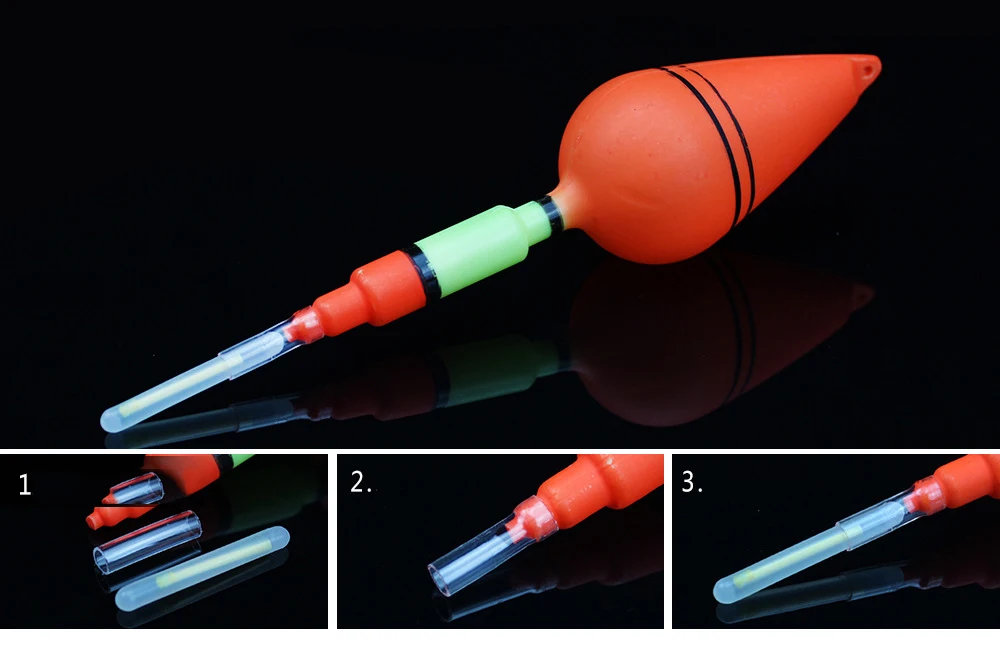 500 Stück 4,5x37mm Leuchtstäbe für Angeln, Nachtleuchtende Angelruten, Chemische Fluoreszierende Leuchtstäbe, Nützlich für Angeln und Pesca – Detail 5