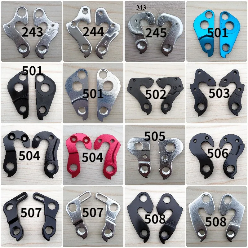 1PC Bicycle Parts Carbon Frame Mech Dropout For Merida Orbea Trek GT Rear CUBE Cannondale Derailleur Hanger Number 233-248