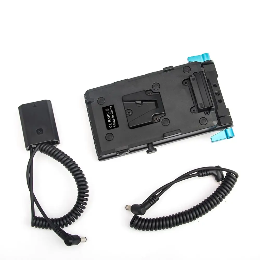 

WY-VG1 Power Supply System V Mount Battery Plate Adapter with Sony NP-FZ100 Cable for Broadcast SLR HD camera