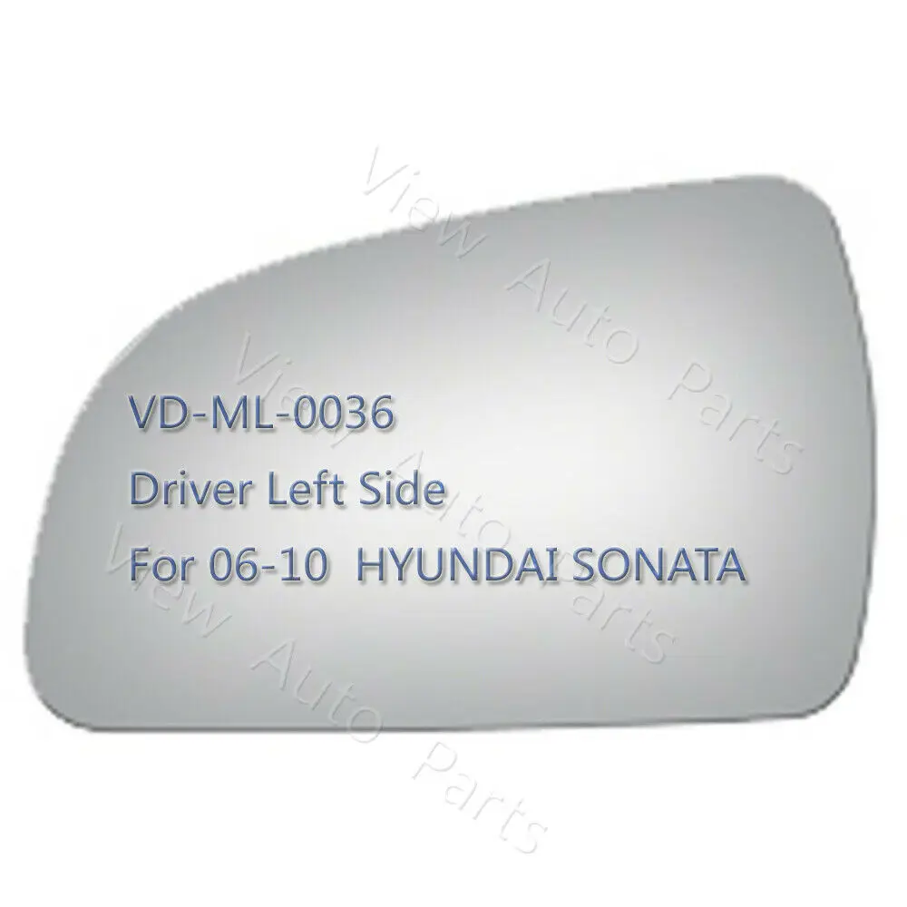 New Outside Mirror Glass for 2006-2010 HYUNDAI SONATA Driver Left Side