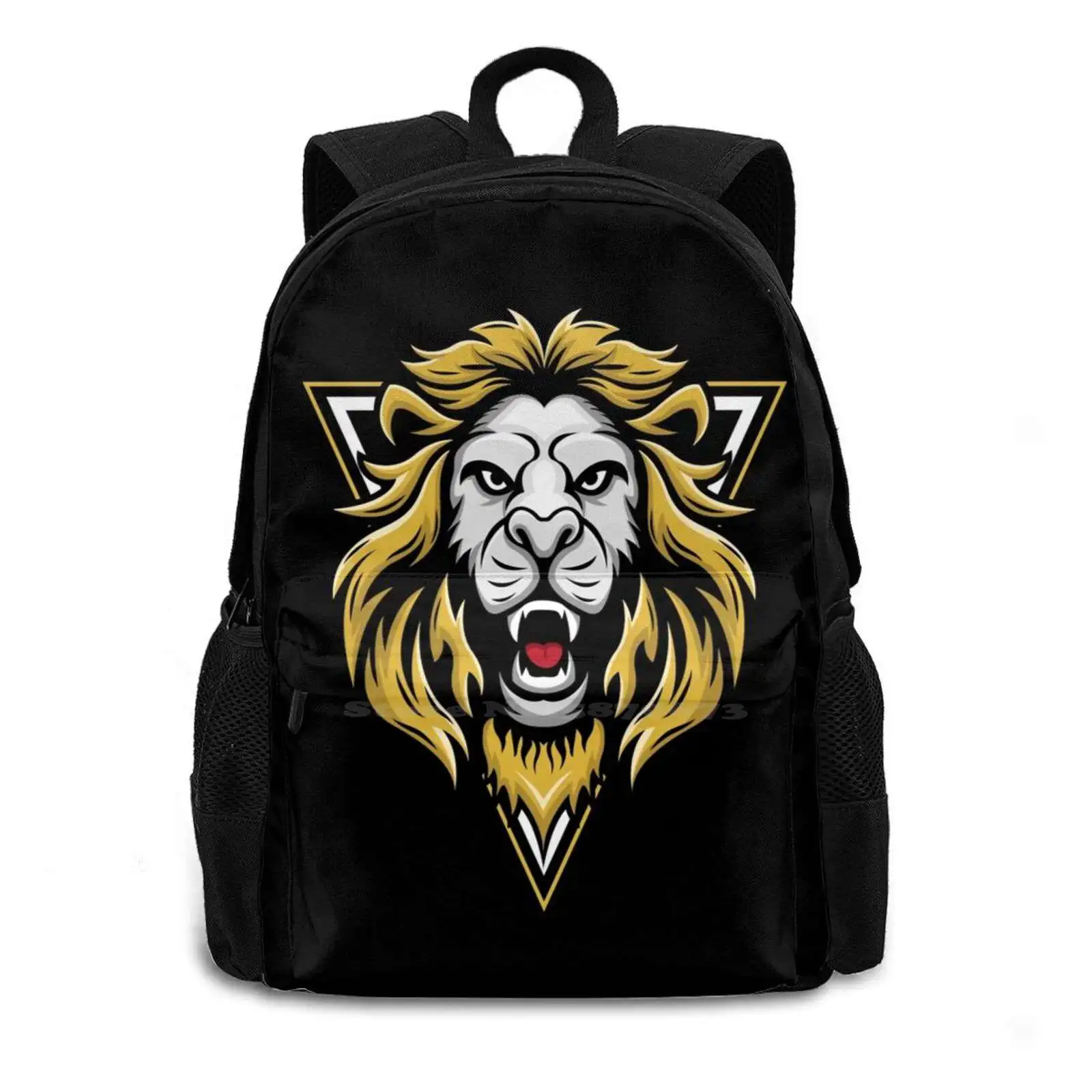 Copy Of Lion T-Shirt Strikers 3d Print Design Backpack Casual Bag Lion King Lion King Lion King Lion King Womens Lion King