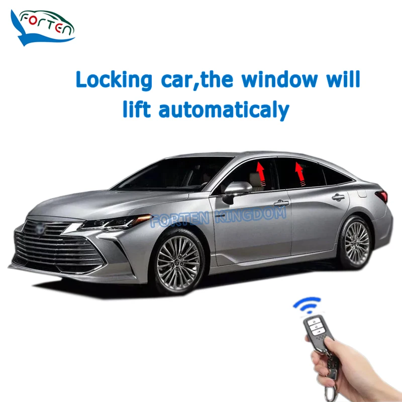 Forten Kingdom OBD Car Auto Window Lift Close Closer Open Close sunroof and Speed lock Kit Module For Toyota Avalon 2019-2021