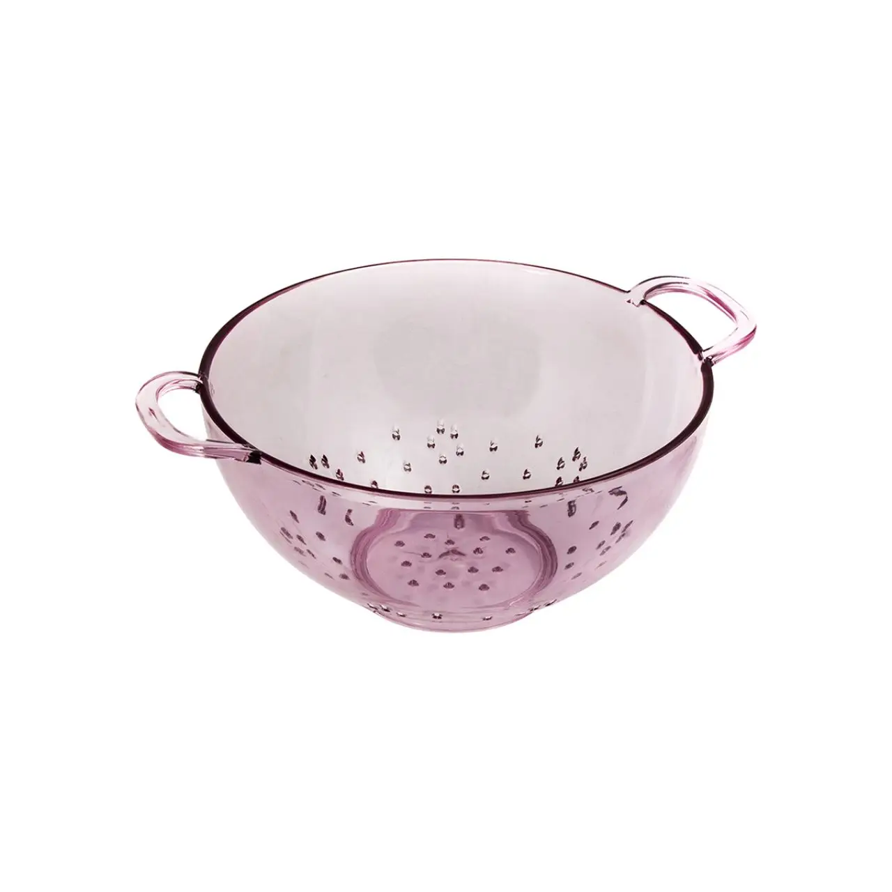 Acrylic Plum Red Mini Strainer