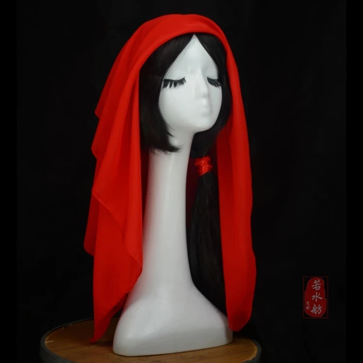 Costume de Cosplay de l'Anime Tian Guan Ci Fu Xie Lian, Robe de Mariée Rouge de Prairie Alberoise Hanfu, Costumes d'Halloween, Perruques pour Femmes et Bol